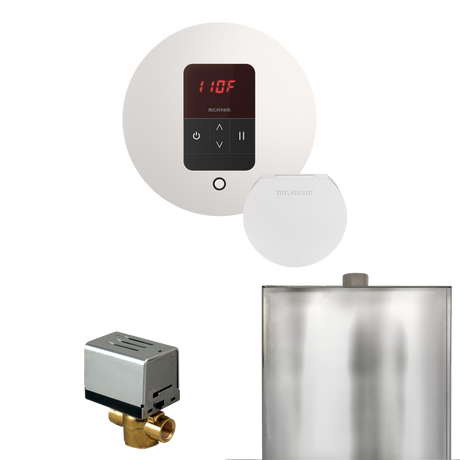 Mr. Steam Basic Butler Steam Shower Control Package with iTempo Control and Steamhead