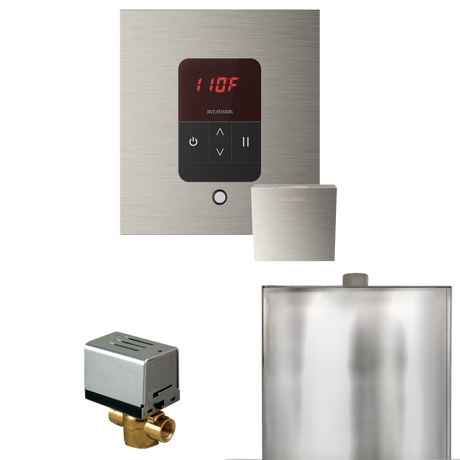 Mr. Steam Basic Butler Steam Shower Control Package with iTempo Control and Steamhead