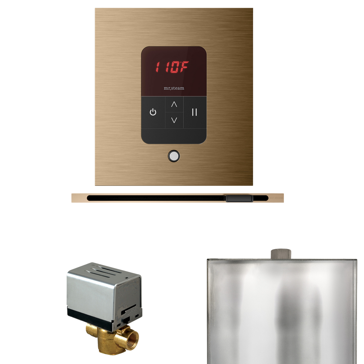 Mr. Steam Basic Butler Steam Control Package with iTempo Control and Linear Steamhead
