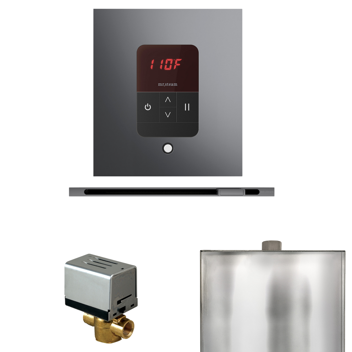 Mr. Steam Basic Butler Steam Control Package with iTempo Control and Linear Steamhead
