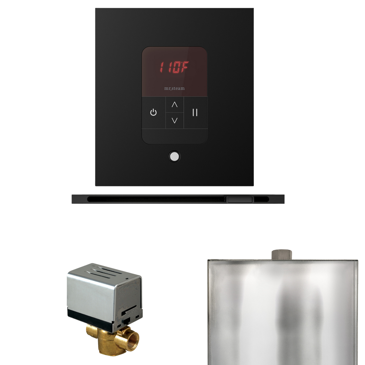 Mr. Steam Basic Butler Steam Control Package with iTempo Control and Linear Steamhead