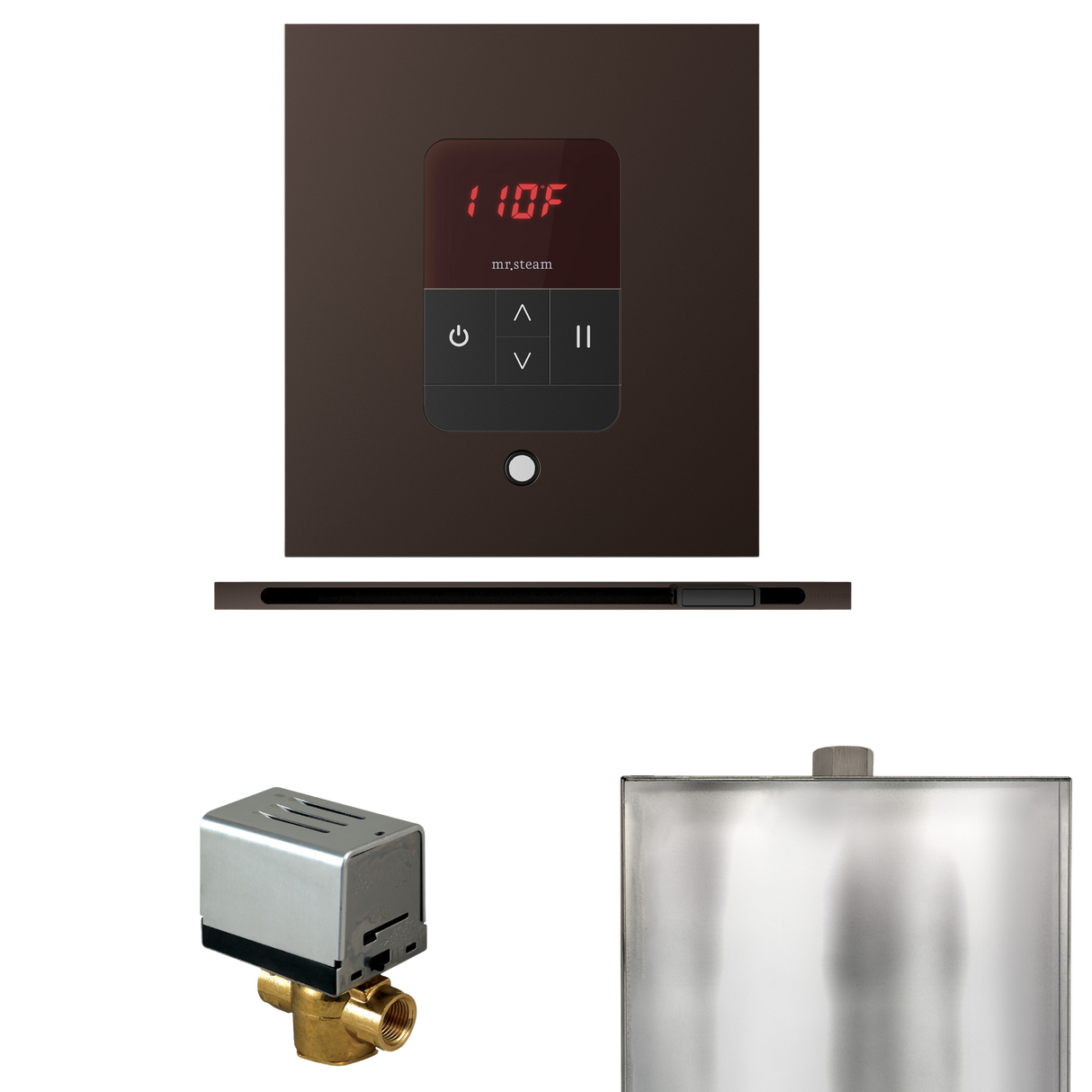 Mr. Steam Basic Butler Steam Control Package with iTempo Control and Linear Steamhead
