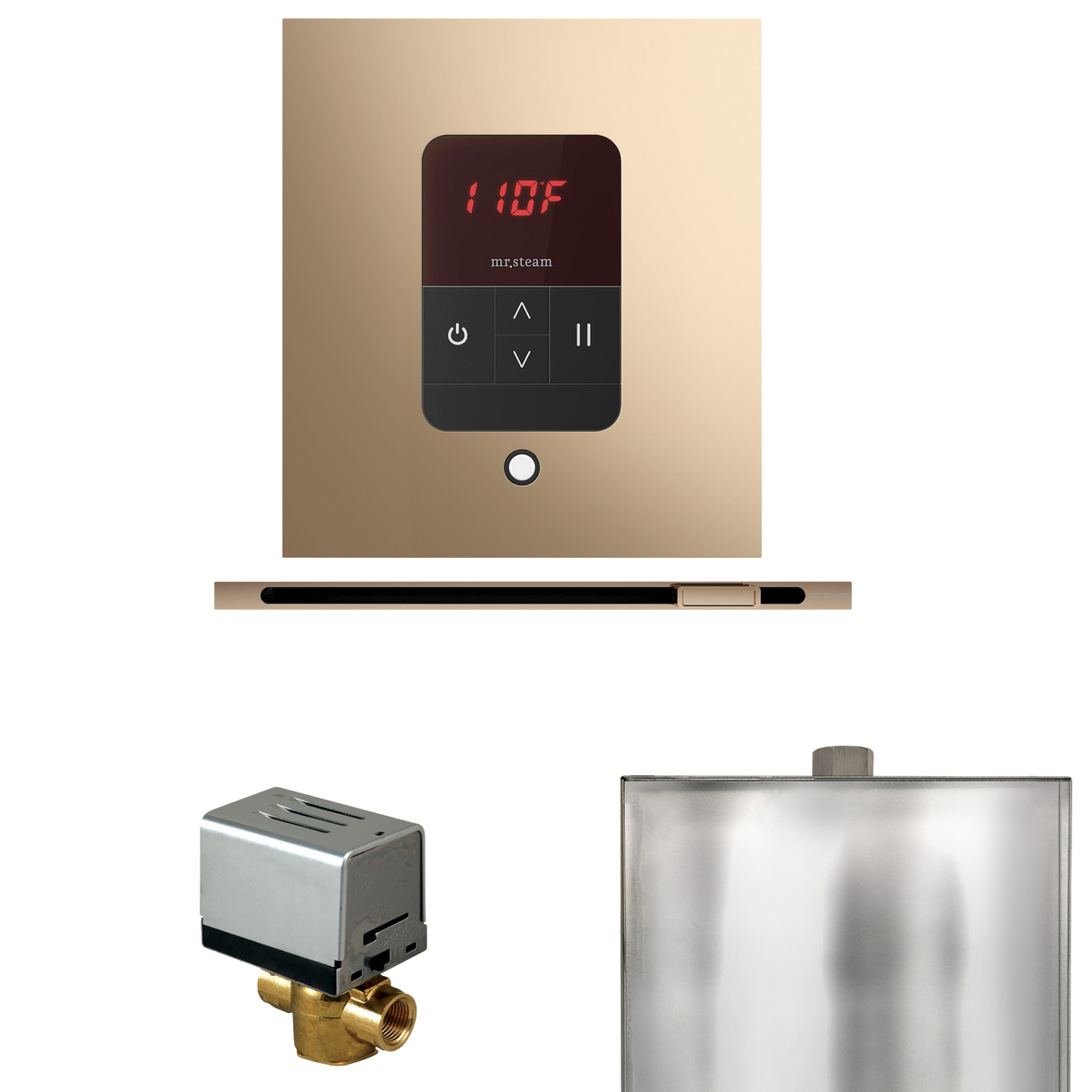 Mr. Steam Basic Butler Steam Control Package with iTempo Control and Linear Steamhead