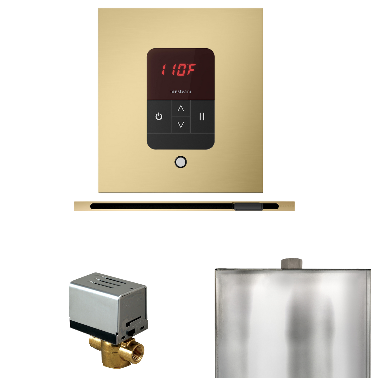 Mr. Steam Basic Butler Steam Control Package with iTempo Control and Linear Steamhead