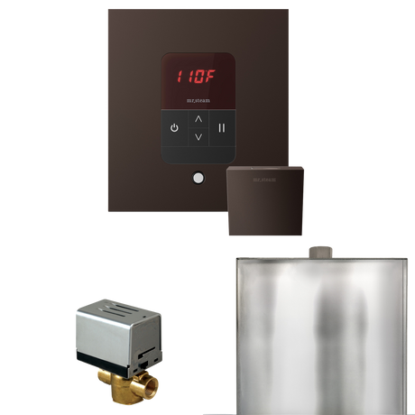 Mr. Steam Basic Butler Steam Shower Control Package with iTempo Control and Steamhead
