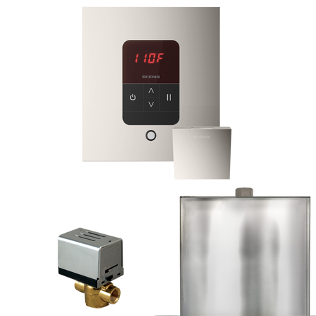 Mr. Steam Basic Butler Steam Shower Control Package with iTempo Control and Steamhead