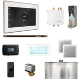 Mr. Steam Bliss Steam Shower Control Package with iSteamX Control and Linear Steamhead