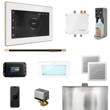 Mr. Steam Bliss Steam Shower Control Package with iSteamX Control and Linear Steamhead