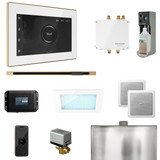 Mr. Steam Bliss Steam Shower Control Package with iSteamX Control and Linear Steamhead