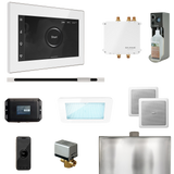 Mr. Steam Bliss Steam Shower Control Package with iSteamX Control and Linear Steamhead
