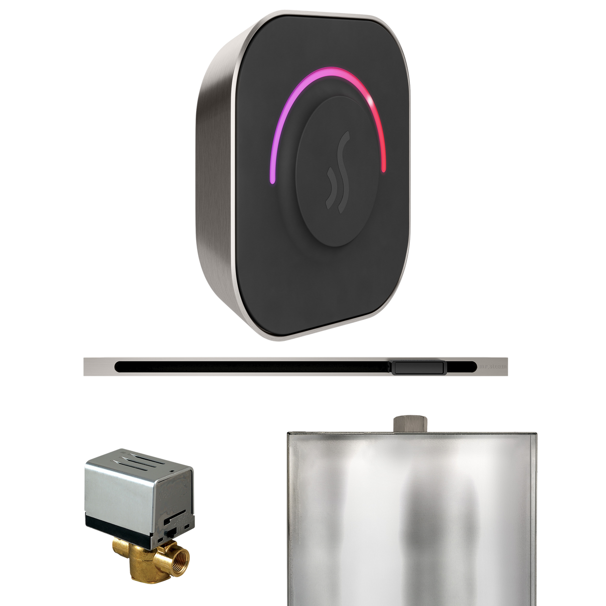 Mr. Steam ButlerTouch Steam Shower Control Package with TempoTouch Control and Linear Steamhead