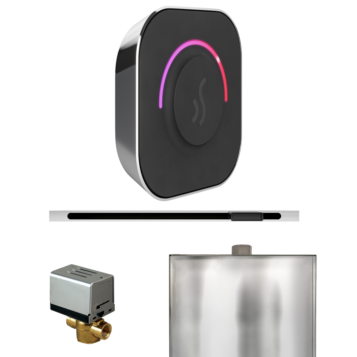 Mr. Steam ButlerTouch Steam Shower Control Package with TempoTouch Control and Linear Steamhead