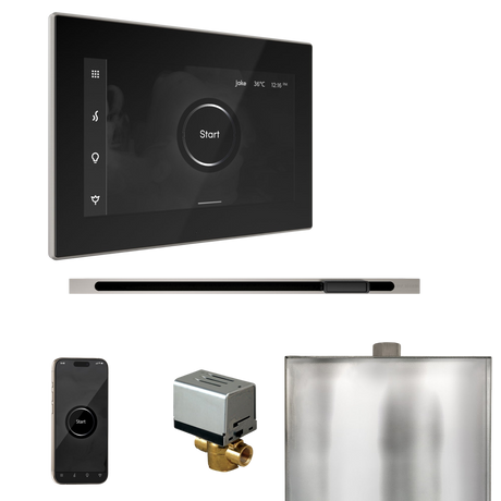 Mr. Steam XButler Steam Shower Control Package with iSteamX Control and Linear Steamhead