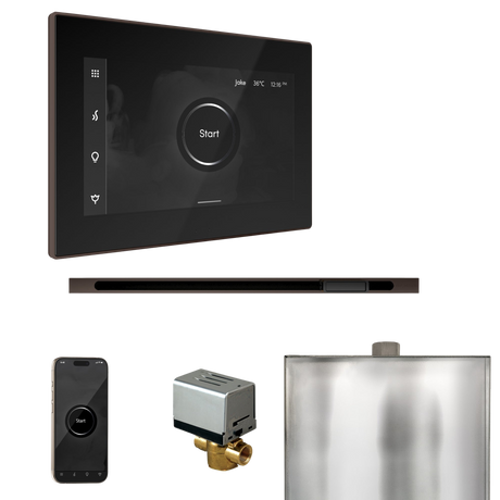 Mr. Steam XButler Steam Shower Control Package with iSteamX Control and Linear Steamhead