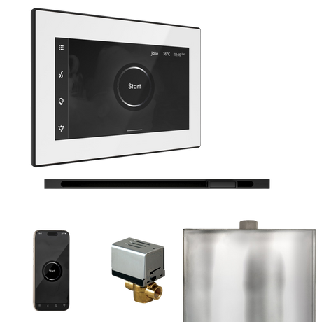 Mr. Steam XButler Steam Shower Control Package with iSteamX Control and Linear Steamhead