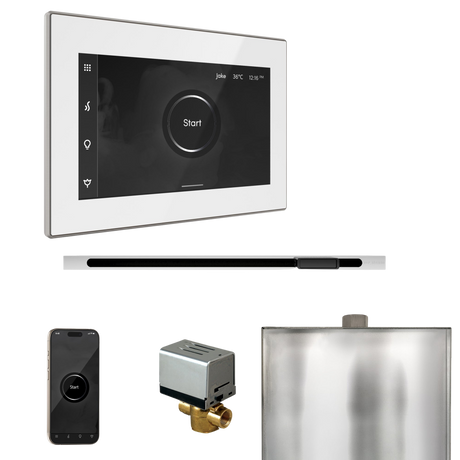 Mr. Steam XButler Steam Shower Control Package with iSteamX Control and Linear Steamhead