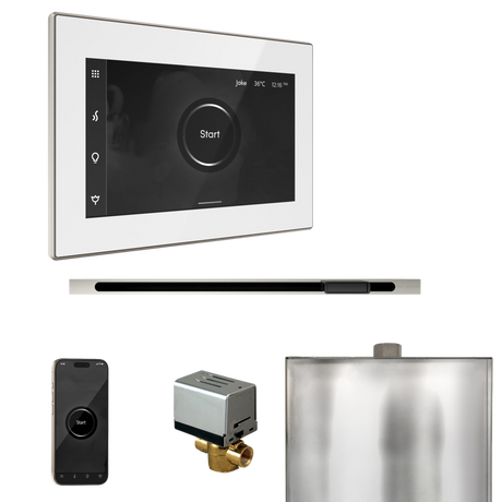 Mr. Steam XButler Steam Shower Control Package with iSteamX Control and Linear Steamhead