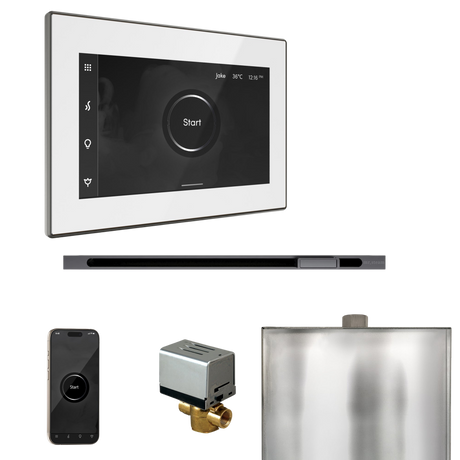 Mr. Steam XButler Steam Shower Control Package with iSteamX Control and Linear Steamhead
