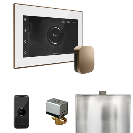 Mr. Steam XButler Steam Shower Control Package with iSteamX Control and Steamhead