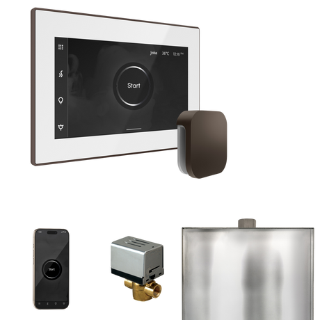 Mr. Steam XButler Steam Shower Control Package with iSteamX Control and Steamhead