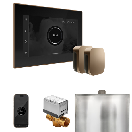 Mr. Steam XButler Max Steam Shower Control Package with iSteamX Control and Steamhead