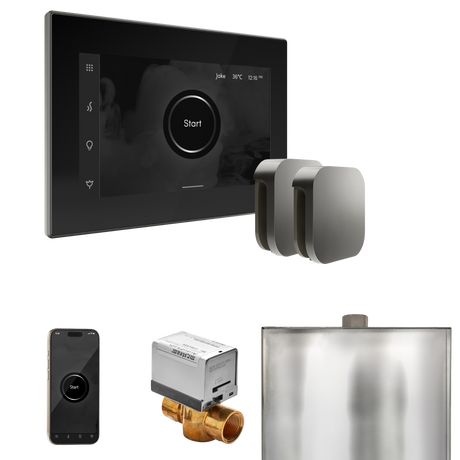 Mr. Steam XButler Max Steam Shower Control Package with iSteamX Control and Steamhead