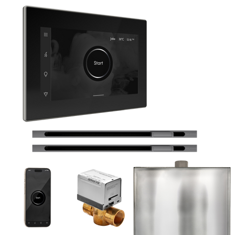 Mr. Steam XButler Max Steam Shower Control Package with iSteamX Control and Linear Steamhead