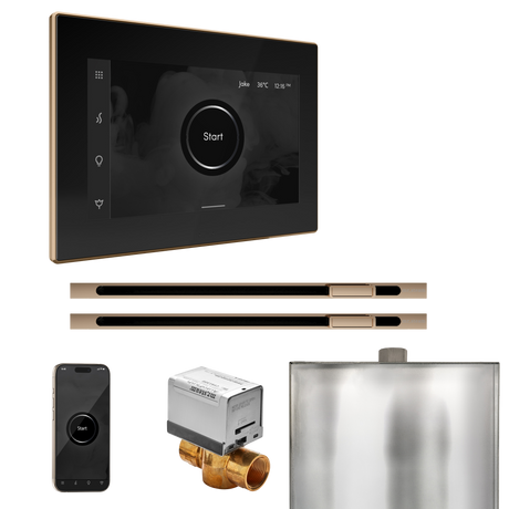 Mr. Steam XButler Max Steam Shower Control Package with iSteamX Control and Linear Steamhead