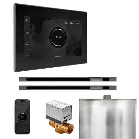 Mr. Steam XButler Max Steam Shower Control Package with iSteamX Control and Linear Steamhead