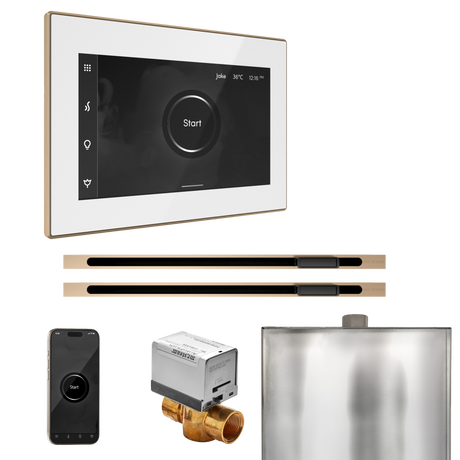 Mr. Steam XButler Max Steam Shower Control Package with iSteamX Control and Linear Steamhead