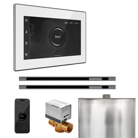 Mr. Steam XButler Max Steam Shower Control Package with iSteamX Control and Linear Steamhead