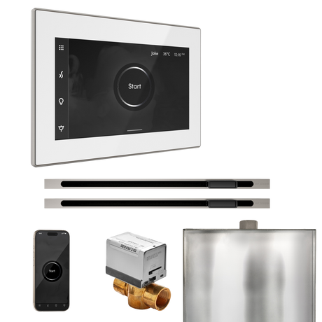 Mr. Steam XButler Max Steam Shower Control Package with iSteamX Control and Linear Steamhead