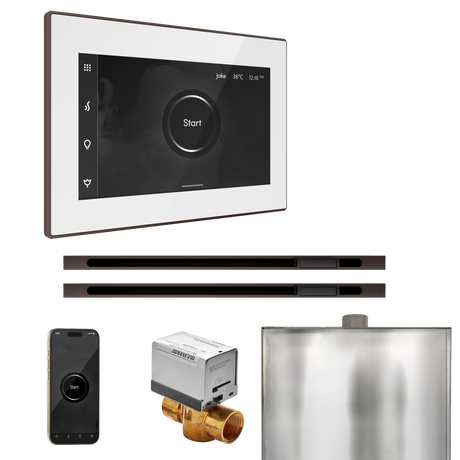 Mr. Steam XButler Max Steam Shower Control Package with iSteamX Control and Linear Steamhead