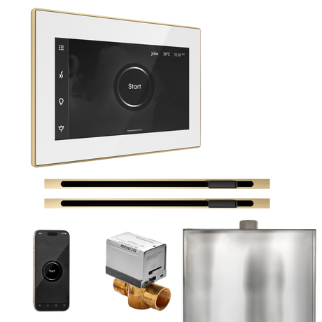 Mr. Steam XButler Max Steam Shower Control Package with iSteamX Control and Linear Steamhead