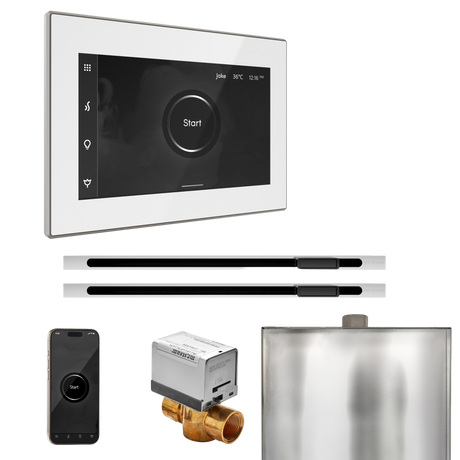 Mr. Steam XButler Max Steam Shower Control Package with iSteamX Control and Linear Steamhead