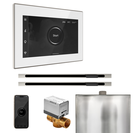 Mr. Steam XButler Max Steam Shower Control Package with iSteamX Control and Linear Steamhead