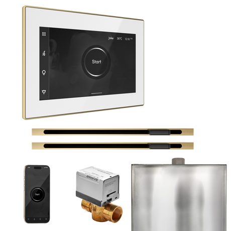 Mr. Steam XButler Max Steam Shower Control Package with iSteamX Control and Linear Steamhead