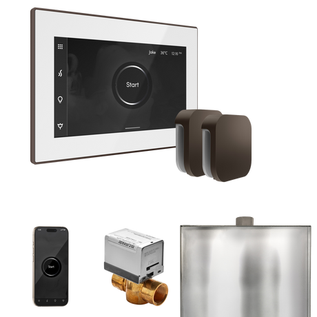 Mr. Steam XButler Max Steam Shower Control Package with iSteamX Control and Steamhead