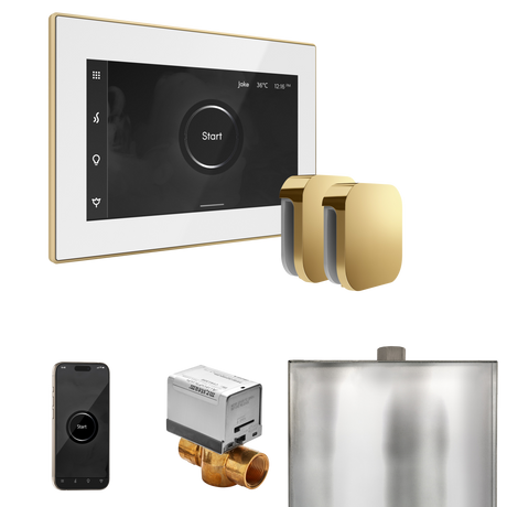 Mr. Steam XButler Max Steam Shower Control Package with iSteamX Control and Steamhead