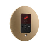 Mr. Steam iTempo Round Steam Shower Control and Steamhead