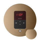 Mr. Steam iTempo Round Steam Shower Control and Steamhead