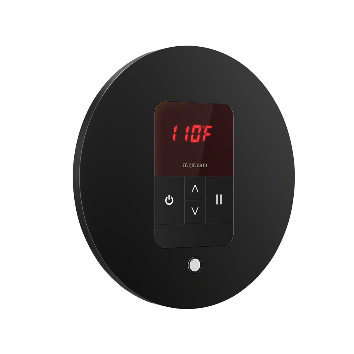 Mr. Steam iTempo Round Steam Shower Control and Steamhead