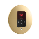 Mr. Steam iTempo Round Steam Shower Control and Steamhead