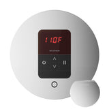 Mr. Steam iTempo Round Steam Shower Control and Steamhead