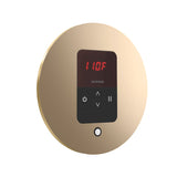 Mr. Steam iTempo Round Steam Shower Control and Steamhead