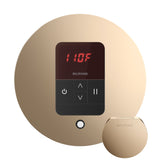 Mr. Steam iTempo Round Steam Shower Control and Steamhead