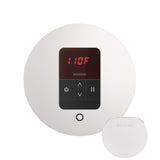 Mr. Steam iTempo Round Steam Shower Control and Steamhead