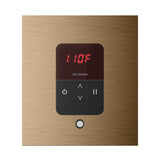 Mr. Steam iTempo Square Steam Shower Control and Steamhead