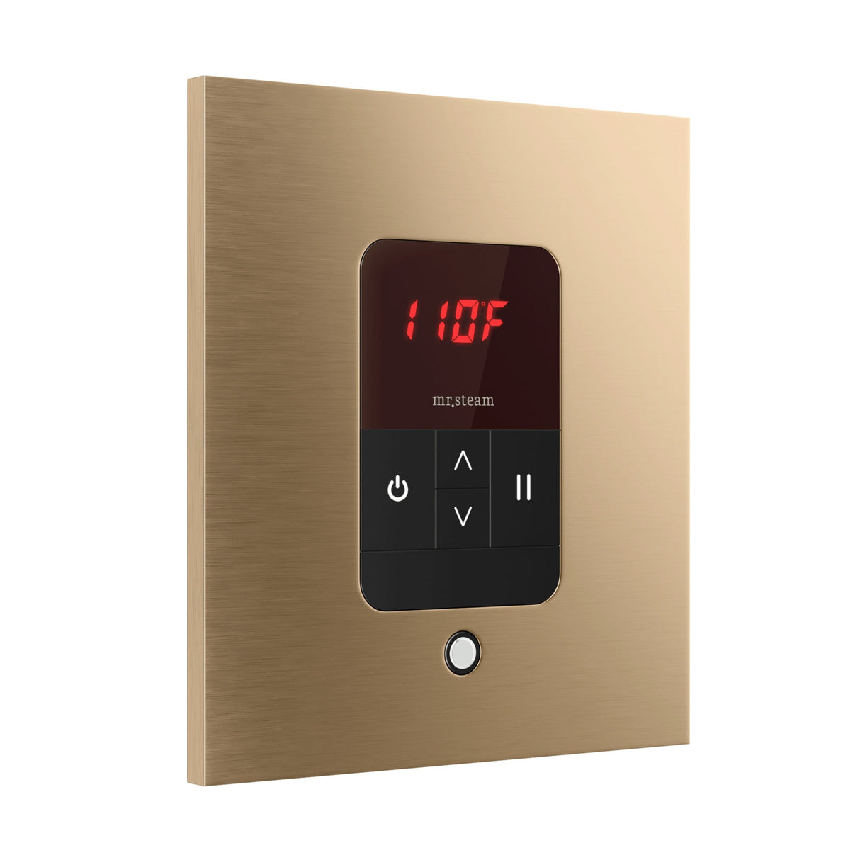 Mr. Steam iTempo Square Steam Shower Control and Steamhead