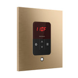 Mr. Steam iTempo Square Steam Shower Control and Steamhead